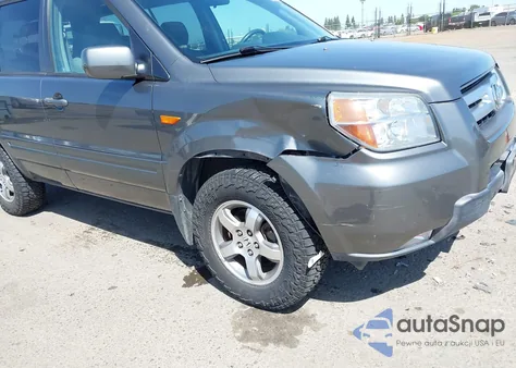 2007 Honda Pilot Ex from USA, damaged, VIN 2HKYF18487H533936